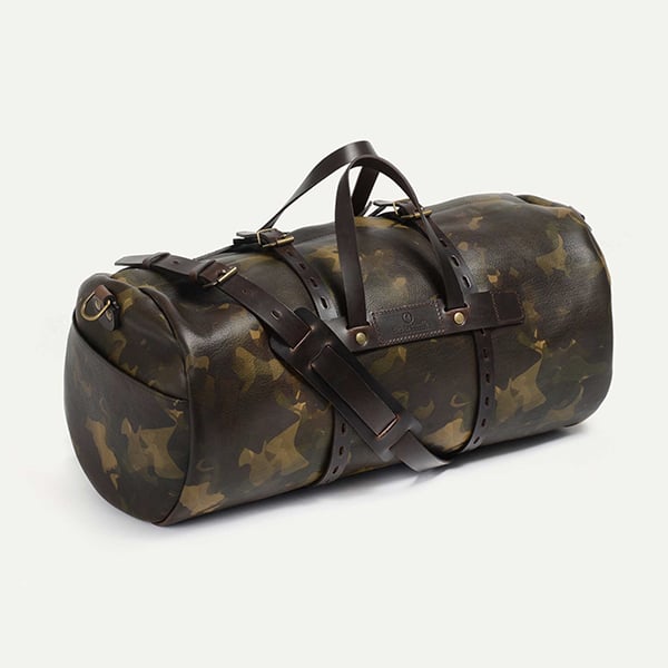 Herve Chapelier camouflage tote bag 1027F blue | eBay
